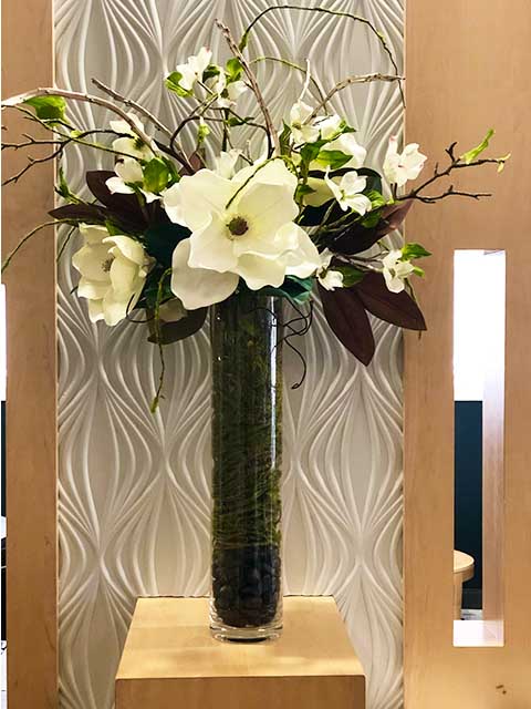 Summer tall vase