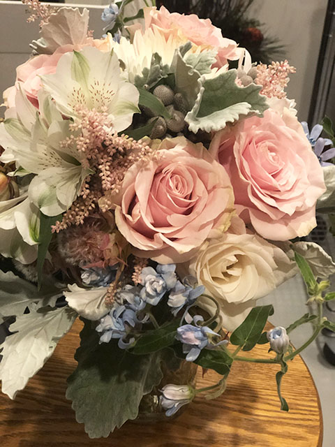 Roses and lilies